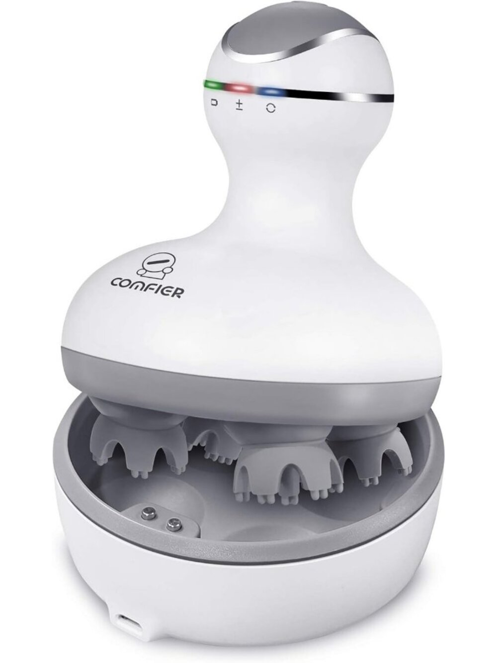 Electric Scalp Massager for Hair Growth, Tangle-Free Head Massager, Relaxation